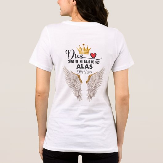 Camiseta cristiana Tri-Blend shirt (Rückseite)