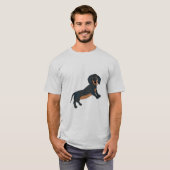 Camiseta Dachshund T-Shirt (Vorne ganz)