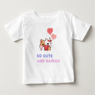 Camiseta de bebé diseño Cute Kawaii Baby T-shirt