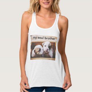 camiseta de cachorrinhos tank top
