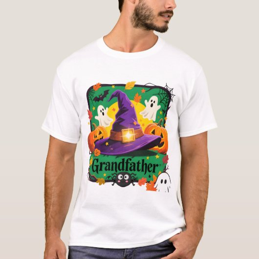 Camiseta de Halloween para Abuelo T-Shirt (Vorderseite)