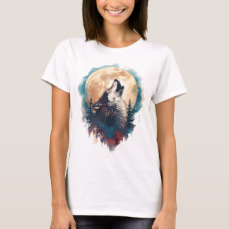 Camiseta de mujer con diseño nocturno  T-Shirt