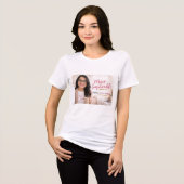 camiseta de Mujer Tri-Blend Shirt (Vorderseite voll)