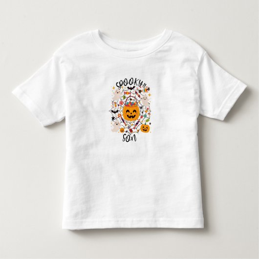 Camiseta de Niño Spooky Son de Halloween Kleinkind T-shirt (Vorderseite)