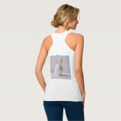 camiseta de ovo fantasia de coelho tank top (Rückseite Vollansicht)