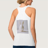 camiseta de ovo fantasia de coelho tank top (Rückseite)
