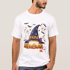 Camiseta de Papá Mágico de Halloween T-Shirt