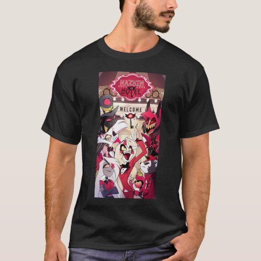 camiseta de ropa de hazbin hotel T-Shirt (Vorderseite)