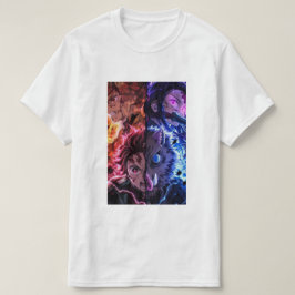 Camiseta Demon Slayer electro color T-Shirt