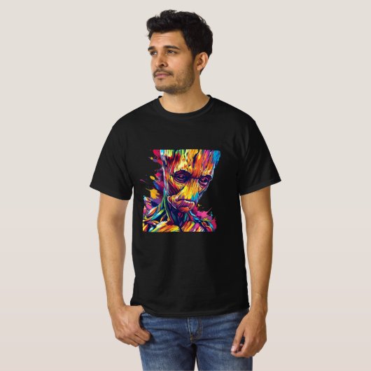 Camiseta do Groot T-Shirt (Vorne ganz)