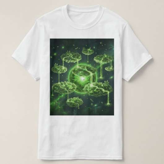 Camiseta ecossistema flutuante T-Shirt (Design vorne)