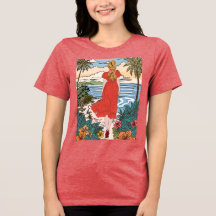 camiseta estampa Tropical
