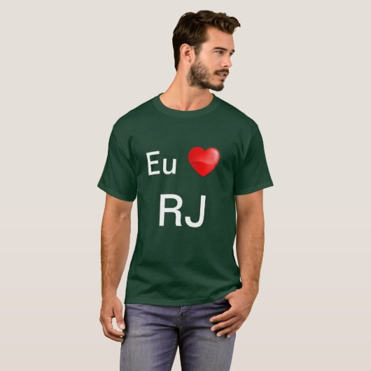 Camiseta Eu amo RJ T-Shirt (Vorne ganz)