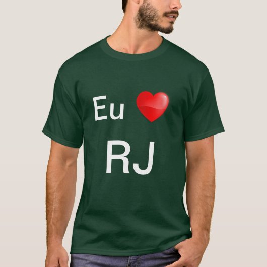 Camiseta Eu amo RJ T-Shirt (Vorderseite)