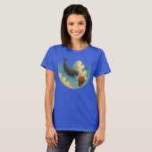 Camiseta Fem. Whale And Bowl Of Petunias - Front T-Shirt (Vorne ganz)