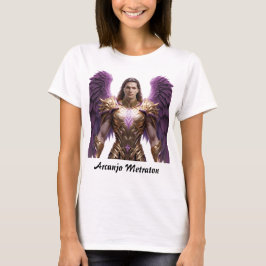 Camiseta Feminina Básica Arcanjo Metatron T-Shirt