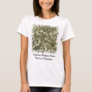 Camiseta Feminina Básica Camuflagem Orgânica-1 T-Shirt