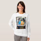 Camiseta Feminina Básica de Mangas Longas Arara T-Shirt (Vorne ganz)