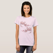 Camiseta Feminina Básica Floral-8 T-Shirt (Vorne ganz)
