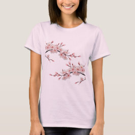 Camiseta Feminina Básica Floral-8  T-Shirt