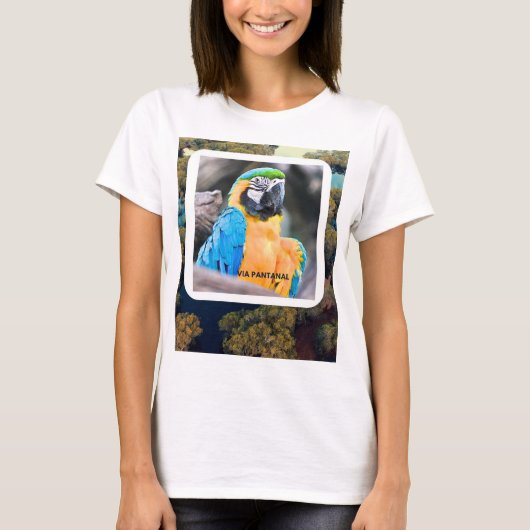 Camiseta Feminina Básica Pantanal T-Shirt (Vorderseite)