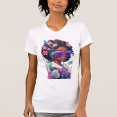 Camiseta Feminina Black Power T-Shirt (Vorderseite)