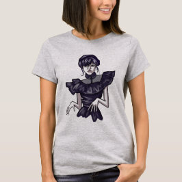 Camiseta feminina com estampa de wandinha T-Shirt