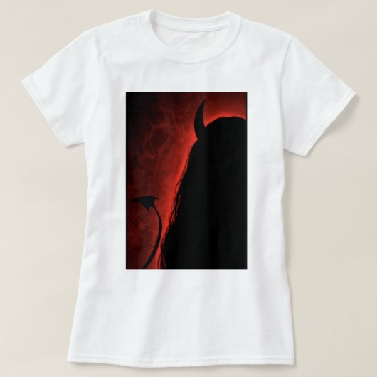 Camiseta gola canoa Feminina simples T-Shirt (Design vorne)