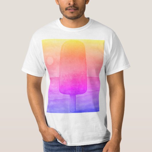 Camiseta helado en la playa T-Shirt (Vorderseite)