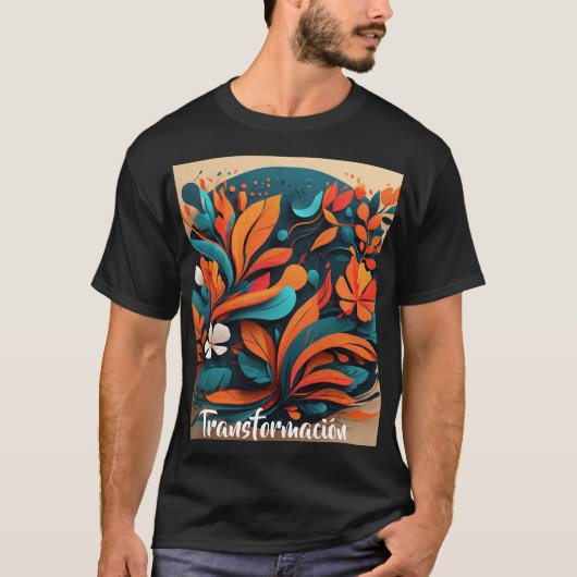 Camiseta Hombre Arte Simbólico Transformación T-Shirt (Vorderseite)