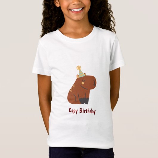 Camiseta Infantil Capivara T-Shirt (Vorderseite)