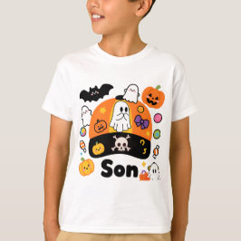 Camiseta Infantil de Halloween para Hijo Querido T-Shirt