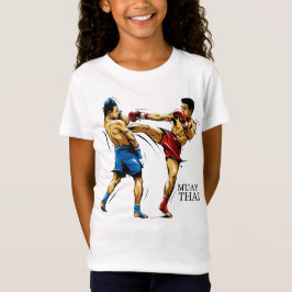 Camiseta Infantil Muay Thai / Boxe Tailandês T-Shirt