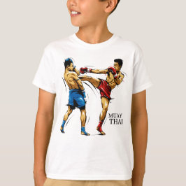 Camiseta Infantil Muay Thai / Boxe Tailandês T-Shirt