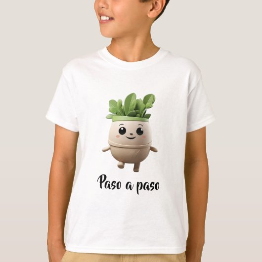 Camiseta Infantil Pipo Paso a Paso – Diseño Inspir T-Shirt (Vorderseite)
