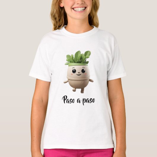 Camiseta Infantil Pipo Paso a Paso – Mensaje Posit T-Shirt (Vorderseite)