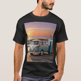 Camiseta Kombi e Surf T-Shirt