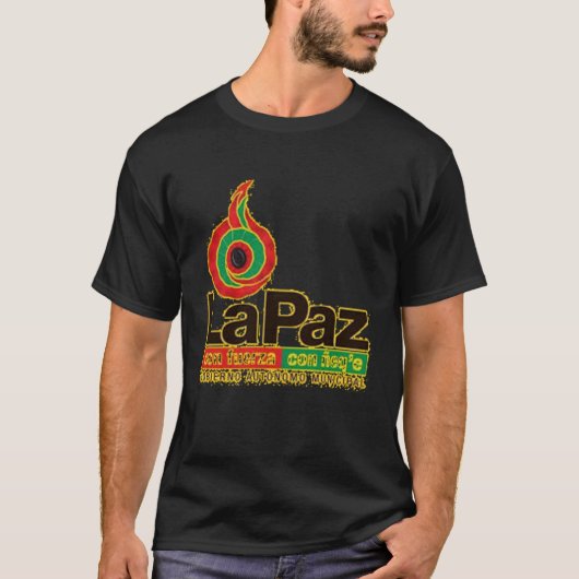 Camiseta La Paz con fuerza con ñeqe T-Shirt (Vorderseite)
