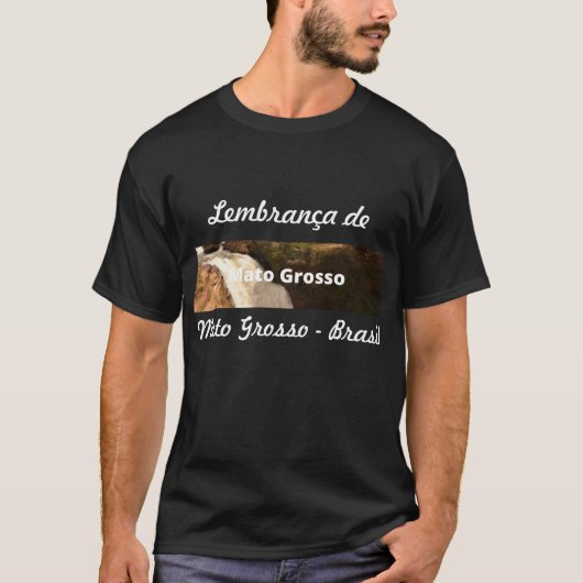 Camiseta lembrança de Mato Grosso T-Shirt (Vorderseite)