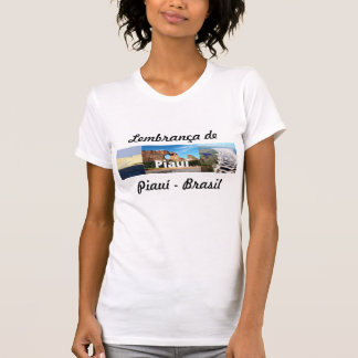 Camiseta lembrança de Piauí - Brasil T-Shirt