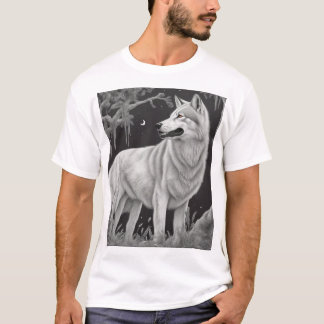 Camiseta Lobo Noite T-Shirt