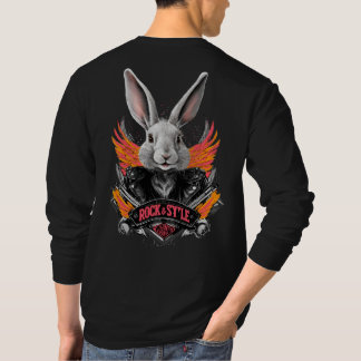CAMISETA MANGA LARGA CONEJO ROCKERO T-Shirt