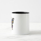 Camiseta mariposa con flores multicolor tasse (Zentrum)