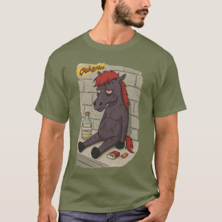 Camiseta Masc. Cavalo de Fogo - Front T-Shirt
