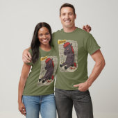 Camiseta Masc. Cavalo de Fogo - Front T-Shirt (Unisex)