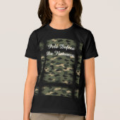 Camiseta Masc Juvenil Básica Camuflagem Orgânica-2 Tri-Blend Shirt (Vorderseite)