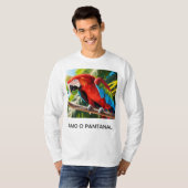 Camiseta Masculina Básica Arara Vermelha T-Shirt (Vorne ganz)