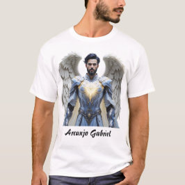 Camiseta Masculina Básica Arcanjo Gabriel T-Shirt