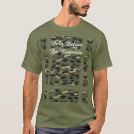Camiseta Masculina Básica Camuflagem Orgânica-2  T-Shirt
