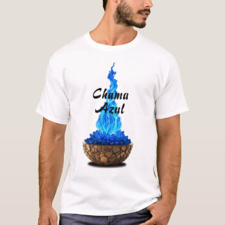 Camiseta Masculina Básica Chama Sagrada-1 T-Shirt